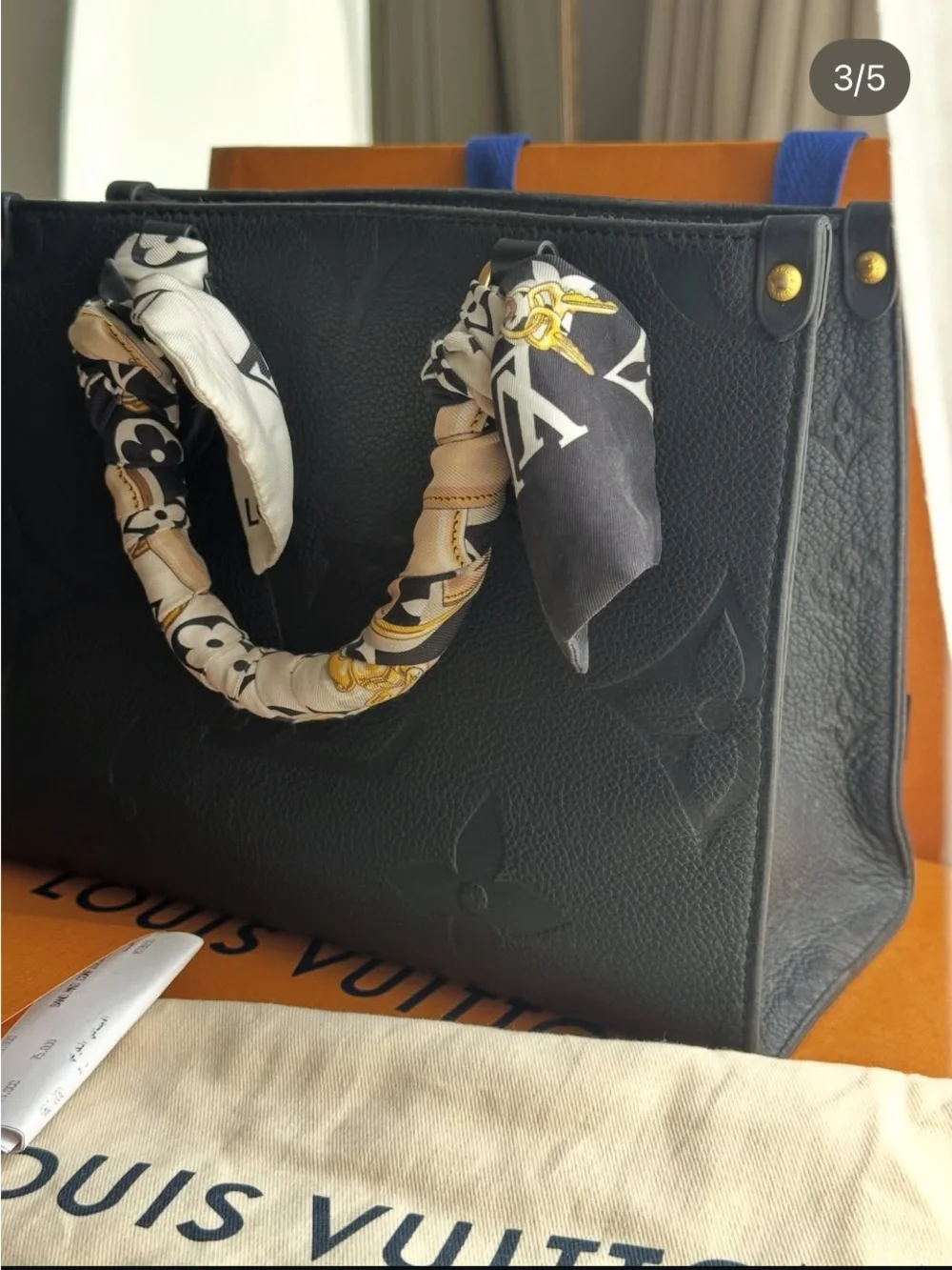 Louis Vuitton OnTheGo Tote Monogram Empreinte Giant PM